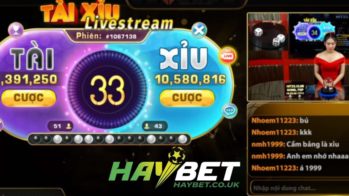 Cách chơi tài xỉu live Haybet hiệu quả