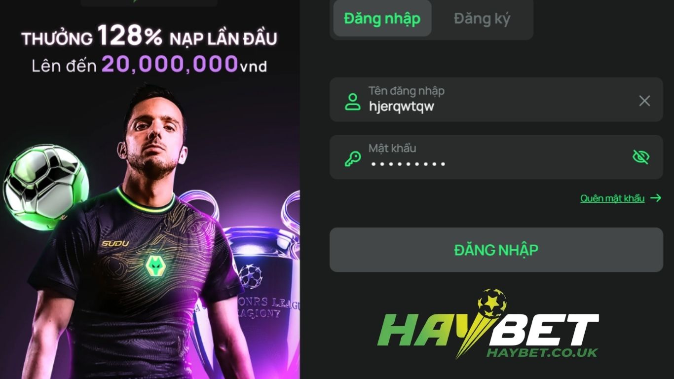 Câu hỏi phổ biến khi đăng ký và đăng nhập Haybet