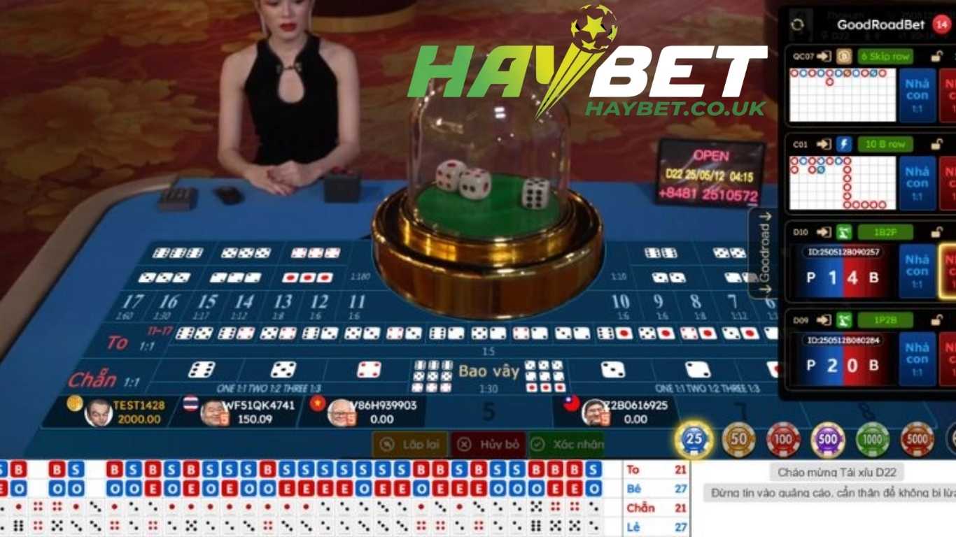 Lý do sảnh tài xỉu live Haybet được ưa chuộng