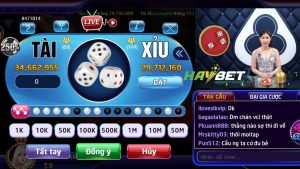 Giới thiệu sảnh tài xỉu live Haybet